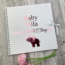 Load image into Gallery viewer, Bump to Birth Scrapbook Pregnancy, New Baby Gift
