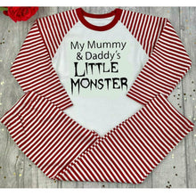 Load image into Gallery viewer, Halloween Pyjamas Mummy &amp; Daddy&#39;s Little Monster - Little Secrets Clothing
