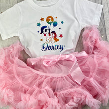 Load image into Gallery viewer, Personalised Birthday Boutique Tutu Set, My Little Pony Design - Little Secrets Clothing
