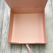 Load image into Gallery viewer, Personalise Your Own Pink Gift Keepsake Ribbon Box
