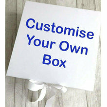 Load image into Gallery viewer, Personalise Your Own White Gift Keepsake Ribbon Box - Little Secrets Clothing
